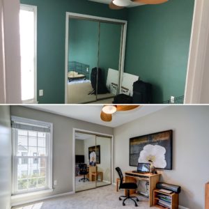 before and after staged arlington condo sold by best arlington realtor renata briggman