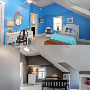 before and after home sold listed by best arlington real estate agent renata briggman